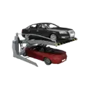 Elevador de estacionamiento basculante de dos columnas