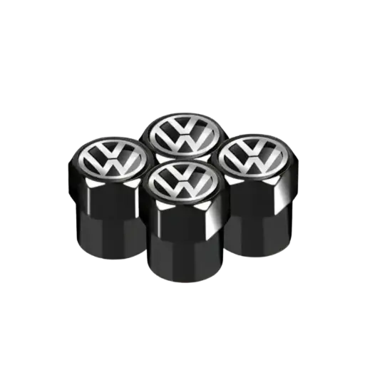 [KIT-VW-WHEEL-CAPS] Set de tapas de válvulas para ruedas Volkswagen
